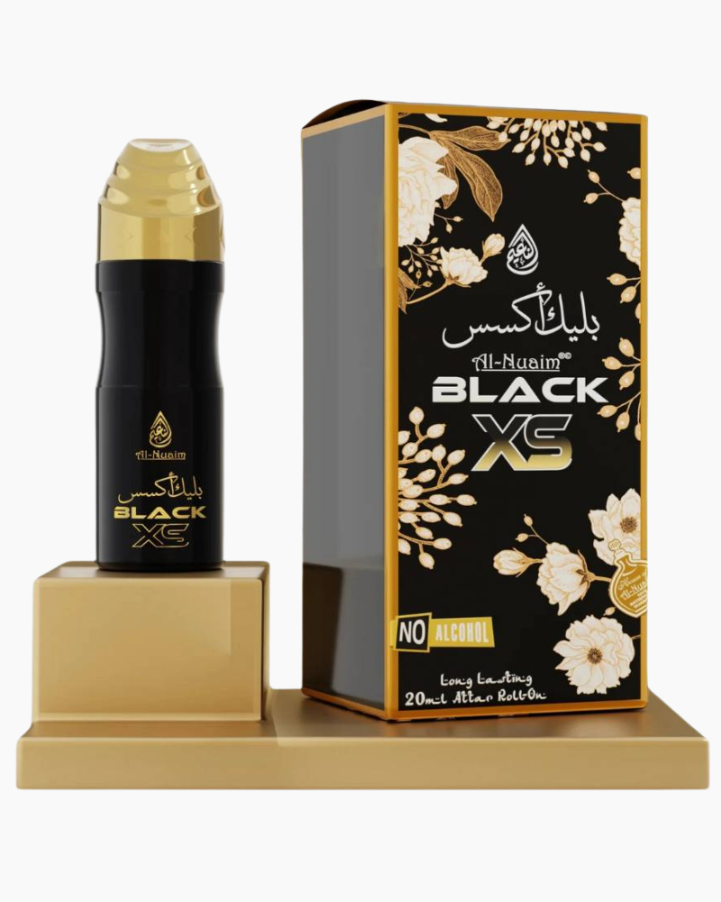 Al Nuaim Black XS 20ml Long Lasting Attar for Men in Nepal | Taudeso